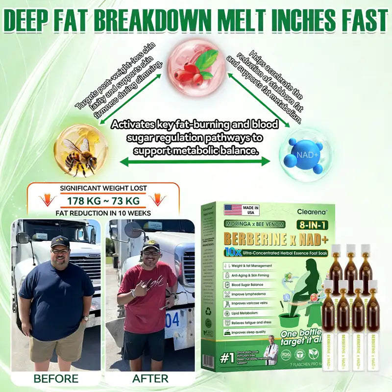 𝐎𝐟𝐟𝐢𝐜𝐢𝐚𝐥 AU 𝐒𝐭𝐨𝐫𝐞 🇦🇺  | 🧑‍⚕️ 𝐂𝐥𝐞𝐚𝐫𝐞𝐧𝐚® Moringa · Bee Venom · Berberine × NAD+ Eight-in-one 10× Ultra-Concentrated Herbal Essence Foot Soak — 𝐎𝐧𝐜𝐞 𝐃𝐚𝐢𝐥𝐲, 𝐕𝐢𝐬𝐢𝐛𝐥𝐞 𝐑𝐞𝐬𝐮𝐥𝐭𝐬 𝐢𝐧 𝟕 𝐃𝐚𝐲𝐬