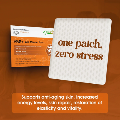 [Official Store]Tnnedey® NAD+ Bee Venom Patch – Ultimate Skin Rejuvenation & Energy Boost（Last Day Discount：75%）