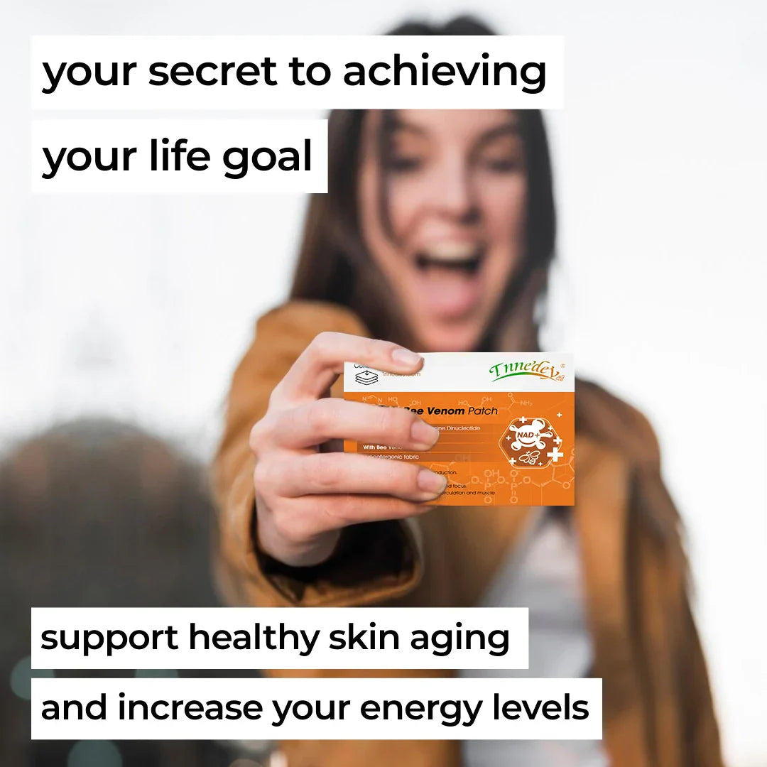 [Official Store]Tnnedey® NAD+ Bee Venom Patch – Ultimate Skin Rejuvenation & Energy Boost（Last Day Discount：75%）